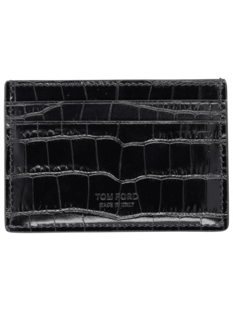 TOM FORD Tom Ford Men Leather Card Holder
