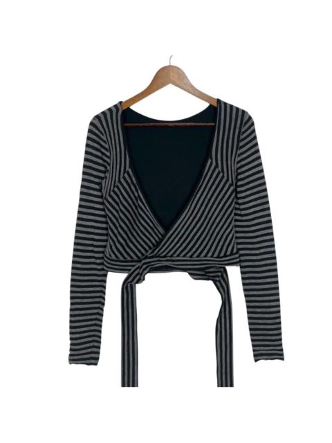 Diesel Vintage Diesel Cropped Cardigan CropTop Stripe Women Sweater