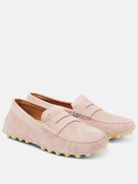 Tod's Gommino Bubble suede driving shoes