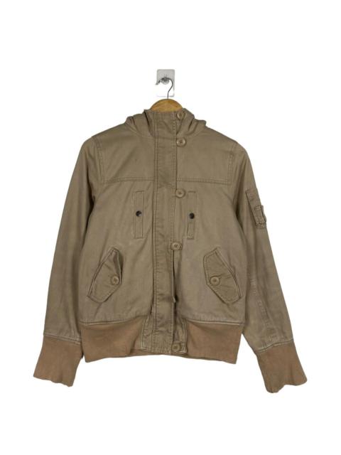 Other Designers JASSIE INSPIRED MILITARY AVIREX HOODIE JACKET