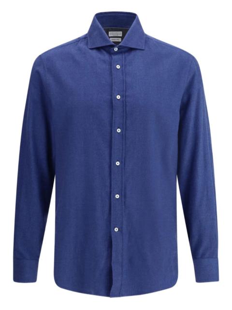 Brunello Cucinelli Brunello Cucinelli Men Cotton Blend Shirt