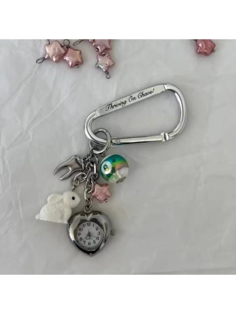 Other Designers Other - Vintage mix pendant metal keychain