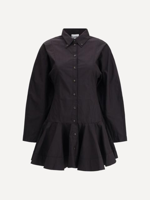 GANNI Short chemisier Dress