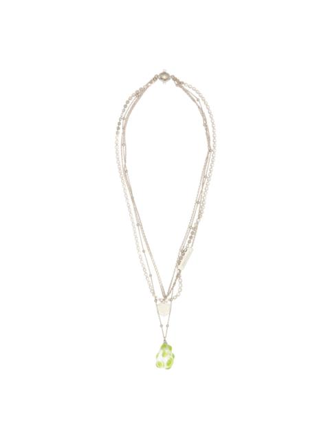 PANCONESI Green Comet Necklace