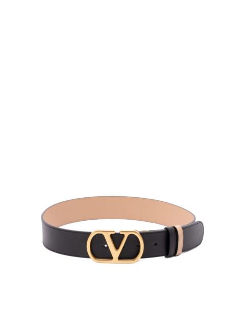 Valentino VLogo Signature leather reversible belt
