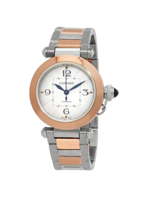 Cartier Cartier Pasha De Cartier Automatic Silver Dial Ladies Watch W2PA0008