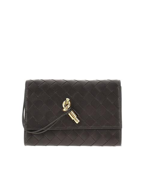 Bottega Veneta INTRECCIATO NAPPA LEATHER 'ANDIAMO' POUCH