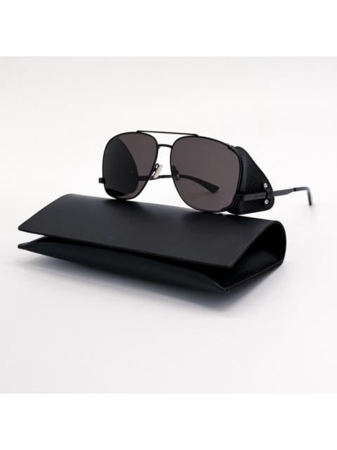 SAINT LAURENT NEW SAINT LAURENT SL 653 LEON 002 SUNGLASSES AVIATOR BLACK