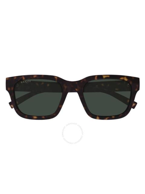 GUCCI Gucci Green Square Men's Sunglasses GG1857S 002 55