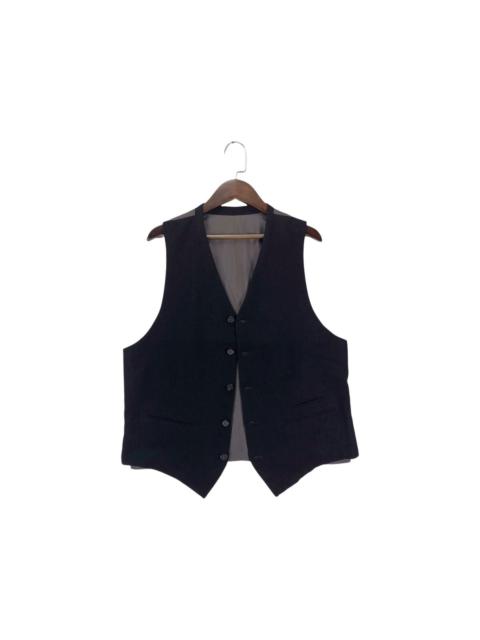 Yohji Yamamoto Vintage Yohji Yamamoto Y’s For Men Black Vest