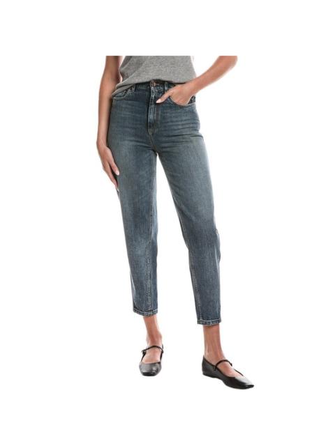 Brunello Cucinelli Brunello Cucinelli Womedium Blue Denim Tapered Trousers