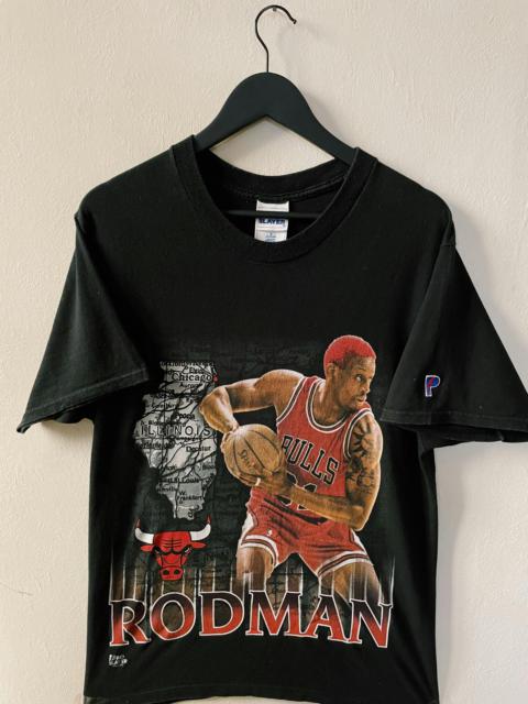 Other Designers Vintage 90s NBA Pro Player Dennis Rodman T-shirt Black