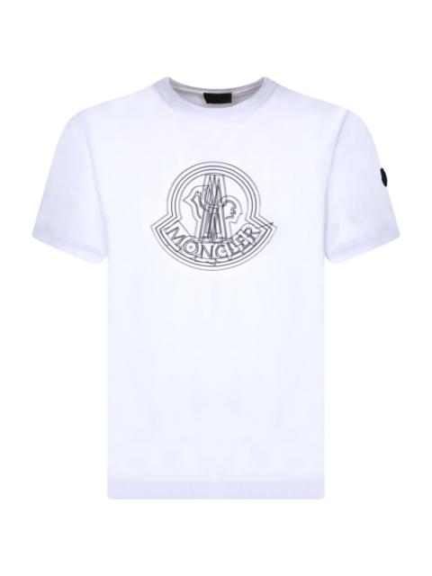 Moncler Logo Printed Crewneck T-shirt
