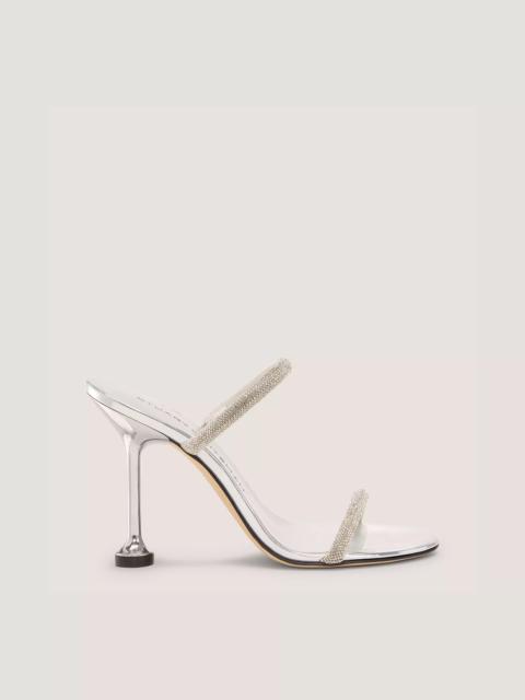 Stuart Weitzman NUDISTINI SHINE SLIDE 100