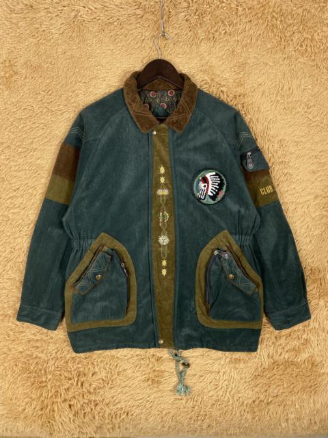 Other Designers Vintage Design Aztec Native Navajo Jacket PJ2396