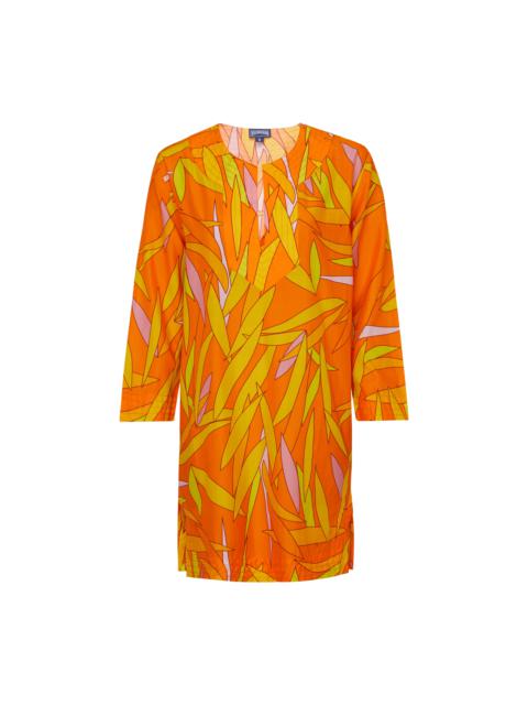 Vilebrequin Women Cotton and Silk Kaftan Madrague