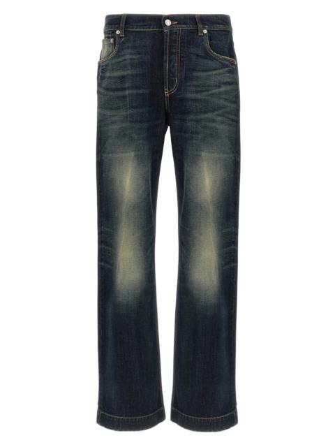 Alexander McQueen Wide leg jeans