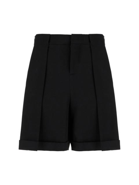 wool bermuda shorts