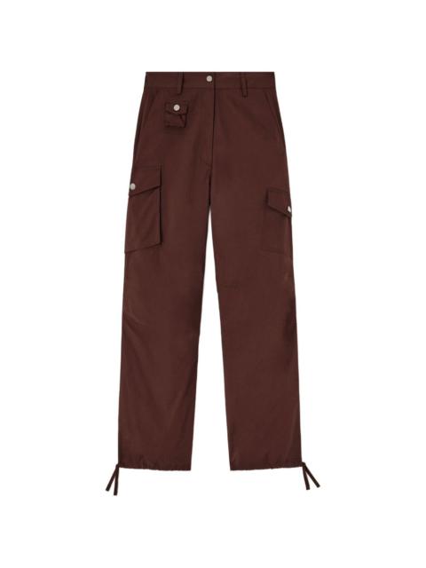 GANNI Ganni Women Organic Cotton Cargo Trousers