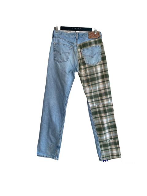 Levi's Vintage Levis 501 Repaired Distressed Patchwork