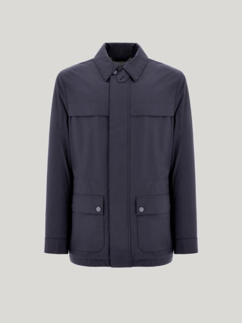 Canali CANALI NUVOLA MAESTRALE BLUE TECHNICAL FABRIC FIELD JACKET