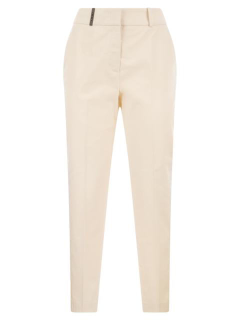 Peserico - Peserico Women Stretch Cotton Trousers