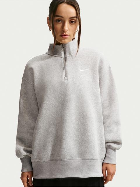 Nike Nike Sportswear Phoenix Fleece Women's Oversized 1/4-Zip Long Sweatshirt