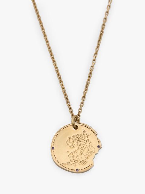 Victoria Beckham Gemini Zodiac Necklace
