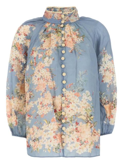 Zimmermann Women Cascadian Printed Blouse