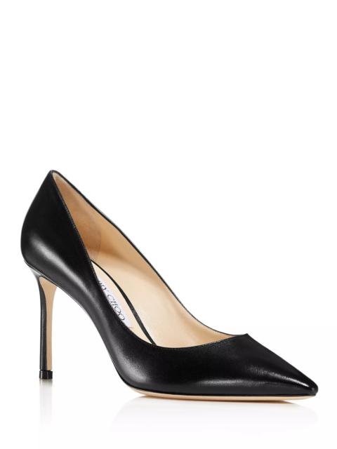 JIMMY CHOO Women's Romy 85 Pointed-Toe Pumps