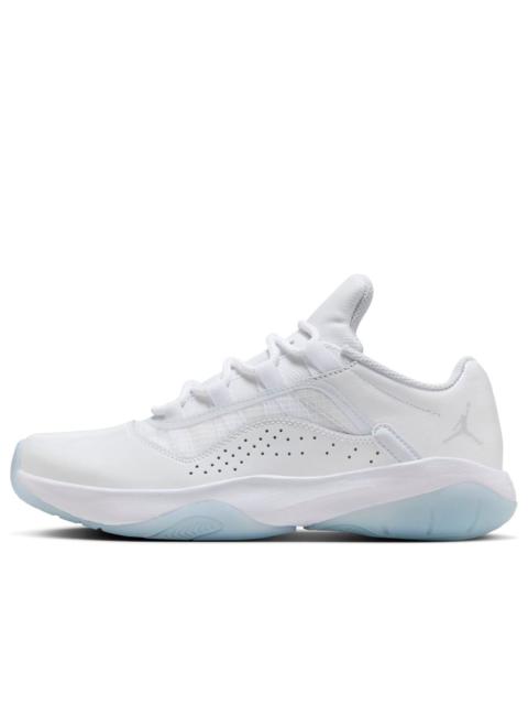 Jordan (WMNS) Air Jordan 11 CMFT Low 'White Ice Blue Football Grey' DV2629-140