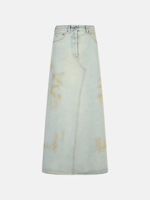MM6 Maison Margiela BLUE DENIM SKIRT
