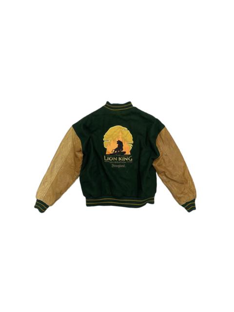 Other Designers 🔥Vintage🔥90’s The Lion King Disney Varsity Leather Jacket