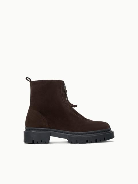 STAUD STAUD MILES ZIP ANKLE BOOT ESPRESSO