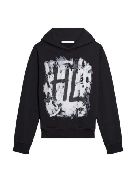 Helmut Lang GRAPHIC-PRINT HOODIE