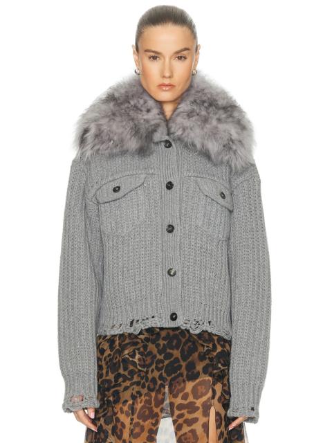 Blumarine Long Sleeve Cardigan