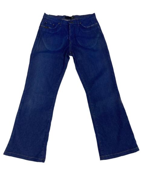 Other Designers Rare JUST CAVALLI indigo blue flared denim