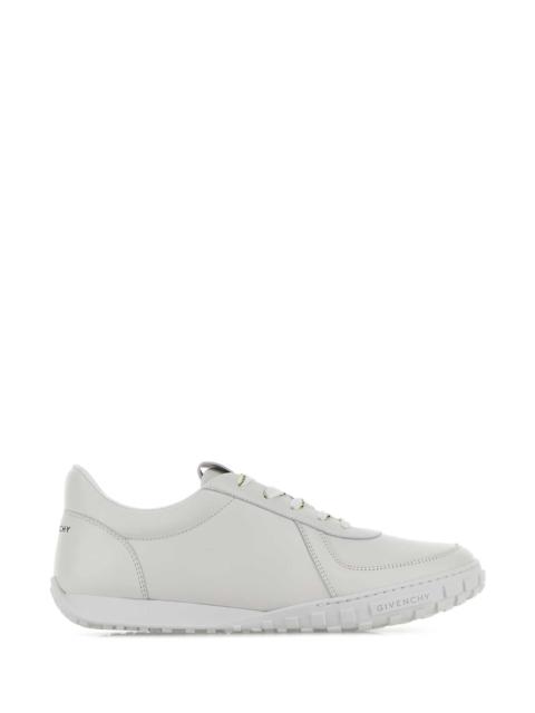 Givenchy Givenchy Men White Leather Glide Sneakers