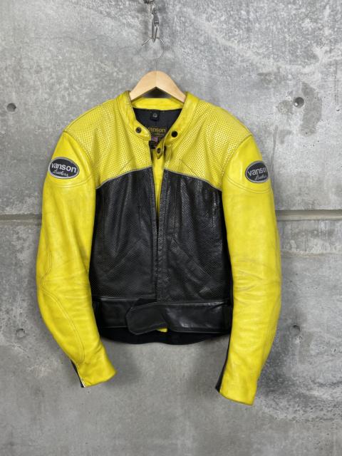 Other Designers Vanson Leathers MK2 HURRICANE Leather Motorcycle Jacket