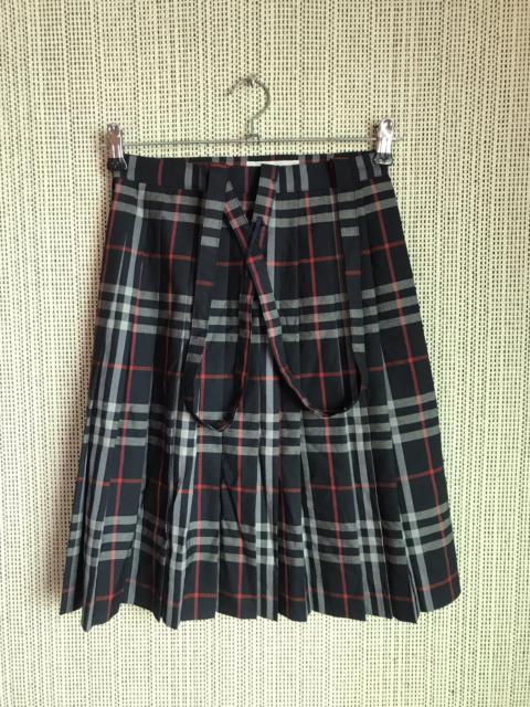 Other Designers Burberry × Vintage - ‼️VINTAGE BURBERRY NOVA CHECK WOOL MINI SKIRT VERY RARE‼️