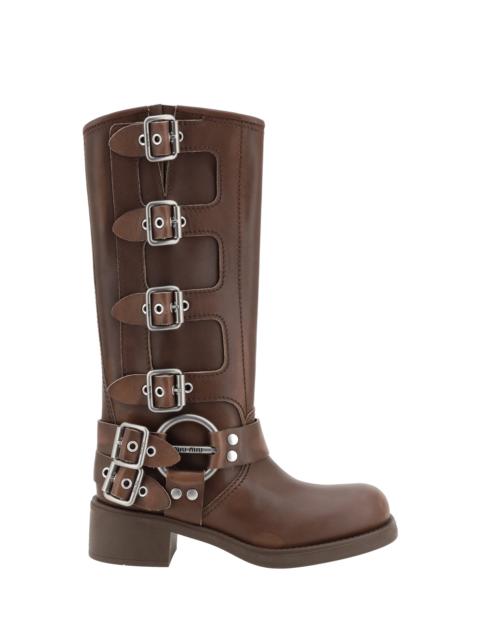 Miu Miu Miu Miu Women Leather Boots