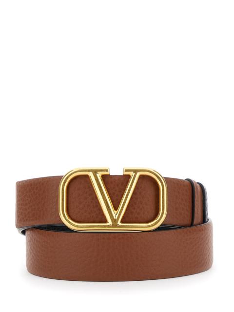 Valentino Valentino Garavani Men Reversible Buckle Belt
