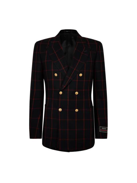 GUCCI SIGNORIA DOUBLE BREASTED JACKET