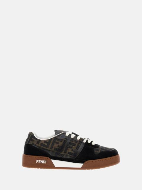 FENDI MATCH CANVAS SNEAKERS