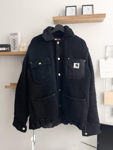 sacai Sacai x Carhartt WIP Knit Jacket Michigan (Brand New)