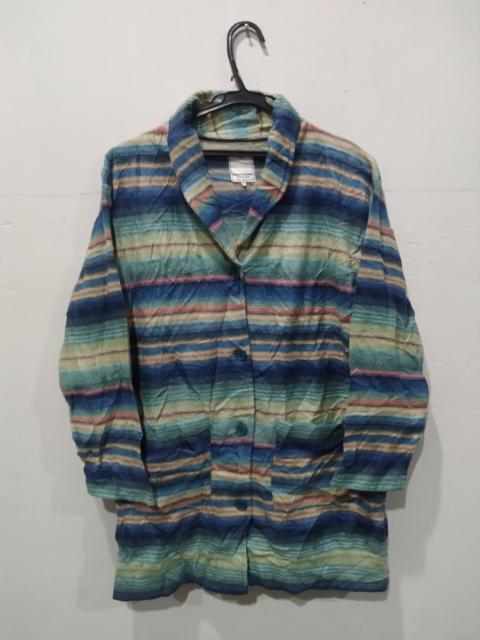 Other Designers Japanese Brand - 💥SEVENDAYS = SUNDAY NAVAJO MOTIVE Rare Multicolour Wool