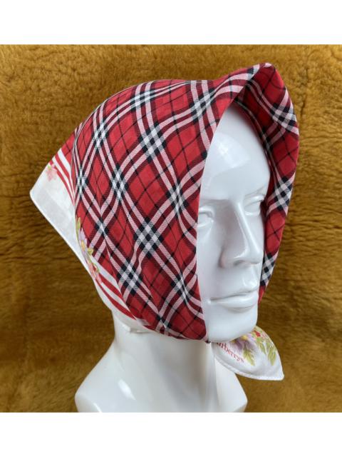 Other Designers Vintage - vintage burberry bandana handkerchief neckerchief HC0659
