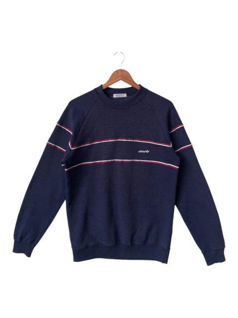 adidas Vintage Adidas Embroided Logo Crewneck Sweatshirt