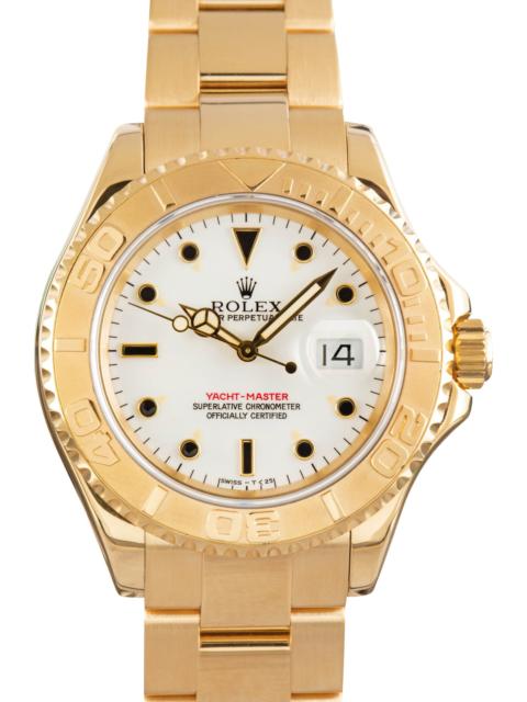 ROLEX Pre-owned Men's Rolex Yacht-Master 16628 18k Yellow Gold