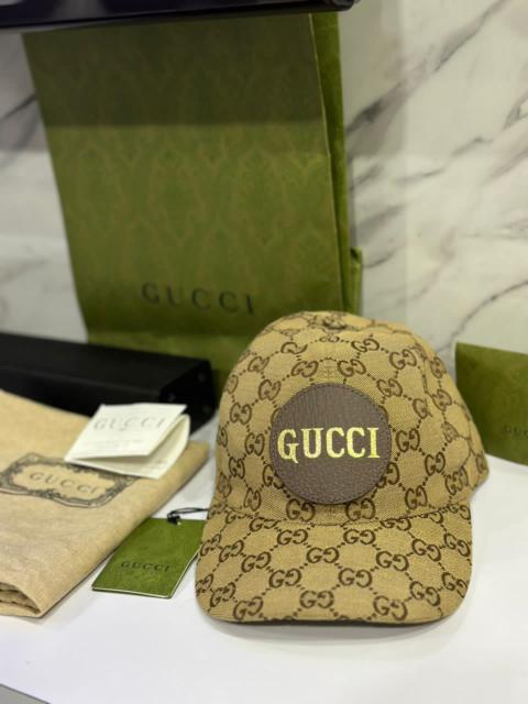 GUCCI Authentic GUCCI GG Canvas Baseball Hat